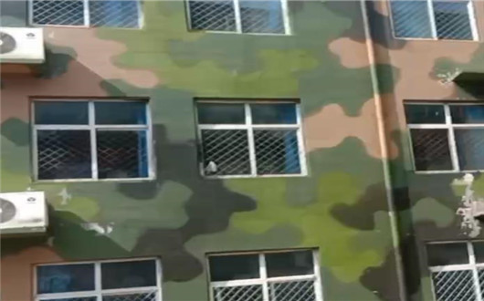 扬州墙面军用迷彩施工方案