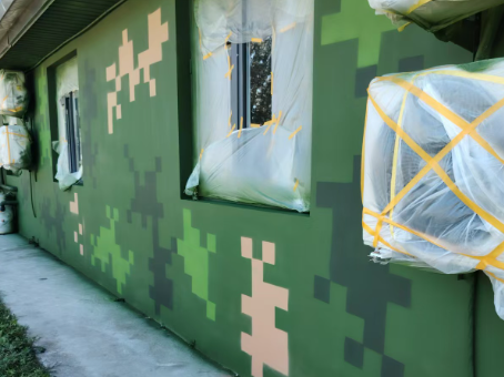 扬州海洋 / 林地场景数码伪装